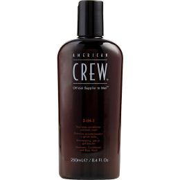 AMERICAN CREW by American Crew (MEN) - 3 IN 1 (SHAMPOO, CONDITIONER, BODY WASH) 8.4 OZ