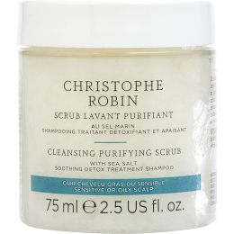 CHRISTOPHE ROBIN by CHRISTOPHE ROBIN (UNISEX) - CLEANSING PURIFYING SCRUB WITH SEA SALT 2.5 OZ