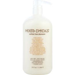 Mixed Chicks by Mixed Chicks (UNISEX) - SULFATE FREE SHAMPOO 33.8 OZ