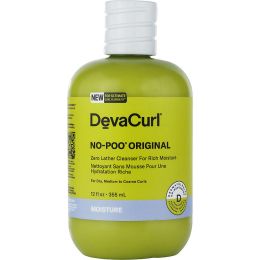 DEVA by Deva Concepts (UNISEX) - CURL NO POO ORIGINAL ZERO LATHER CLEANSER 12 OZ