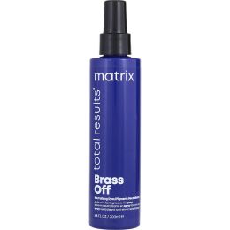 TOTAL RESULTS by Matrix (UNISEX) - BRASS OFF ALL-IN-ONE TONING LEAVE-IN SPRAY 6.8 OZ