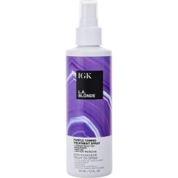 IGK by IGK (WOMEN) - L.A. BLONDE PURPLE TONING TREATMENT SPRAY 7 OZ