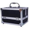 Makeup Train Case Portable Cosmetics & Jewelries Box Storage Organizer Classic & Concise YF