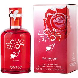 LOVE LOVE by BLUE UP EAU DE PARFUM SPRAY 3.3 OZ