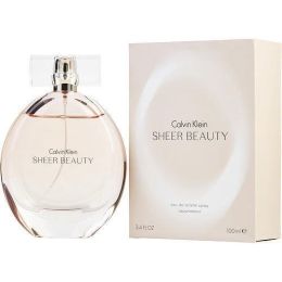 CALVIN KLEIN SHEER BEAUTY by Calvin Klein EDT SPRAY 3.4 OZ