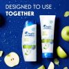 Head and Shoulders Paraben Free Green Apple Shampoo and Conditioner;  12.5oz + 10.9oz