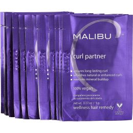 Malibu Hair Care by Malibu Hair Care (UNISEX) - CURL PARTNER BOX OF 12 (0.17 OZ PACKETS)